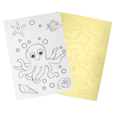 Bloc Magique à Gratter – Océan Aventure - Librairie Oxford City