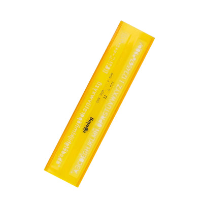 Rotring Gabarit de Lettrage DIN 1451 – 4 mm - Librairie Oxford City