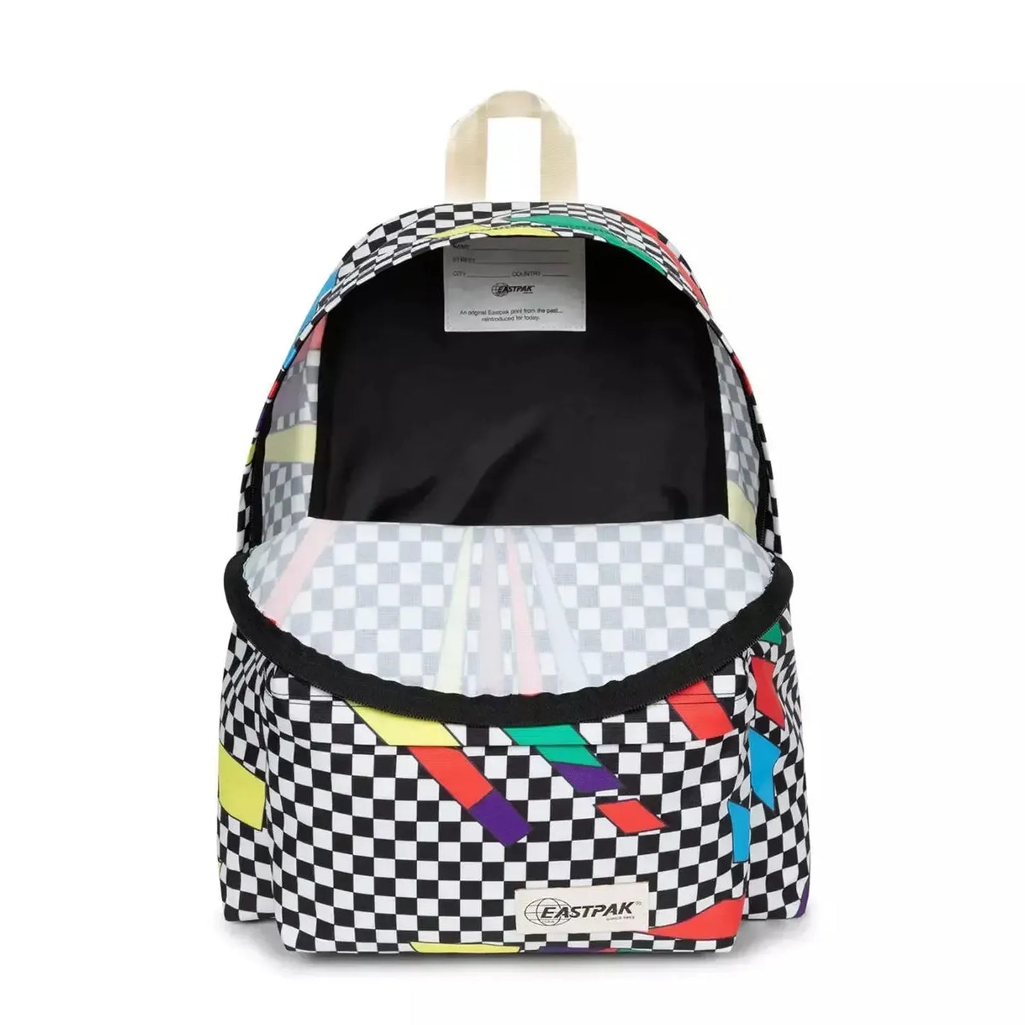 Sac à dos EASTPAK noir et blanc