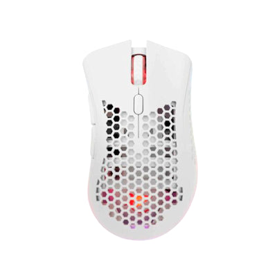 Souris gaming sans fil LIONEL, blanche, 10 000 dpi - Librairie Oxford City