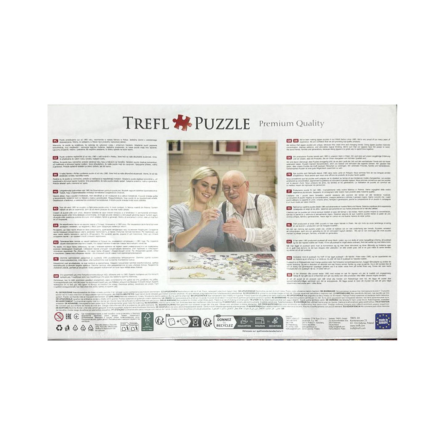 Puzzle 1000 Pièces Trefl Cityscape - Librairie Oxford City