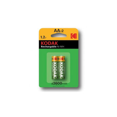 2x Piles KODAK Rechargeable 2600 mAh - Librairie Oxford City