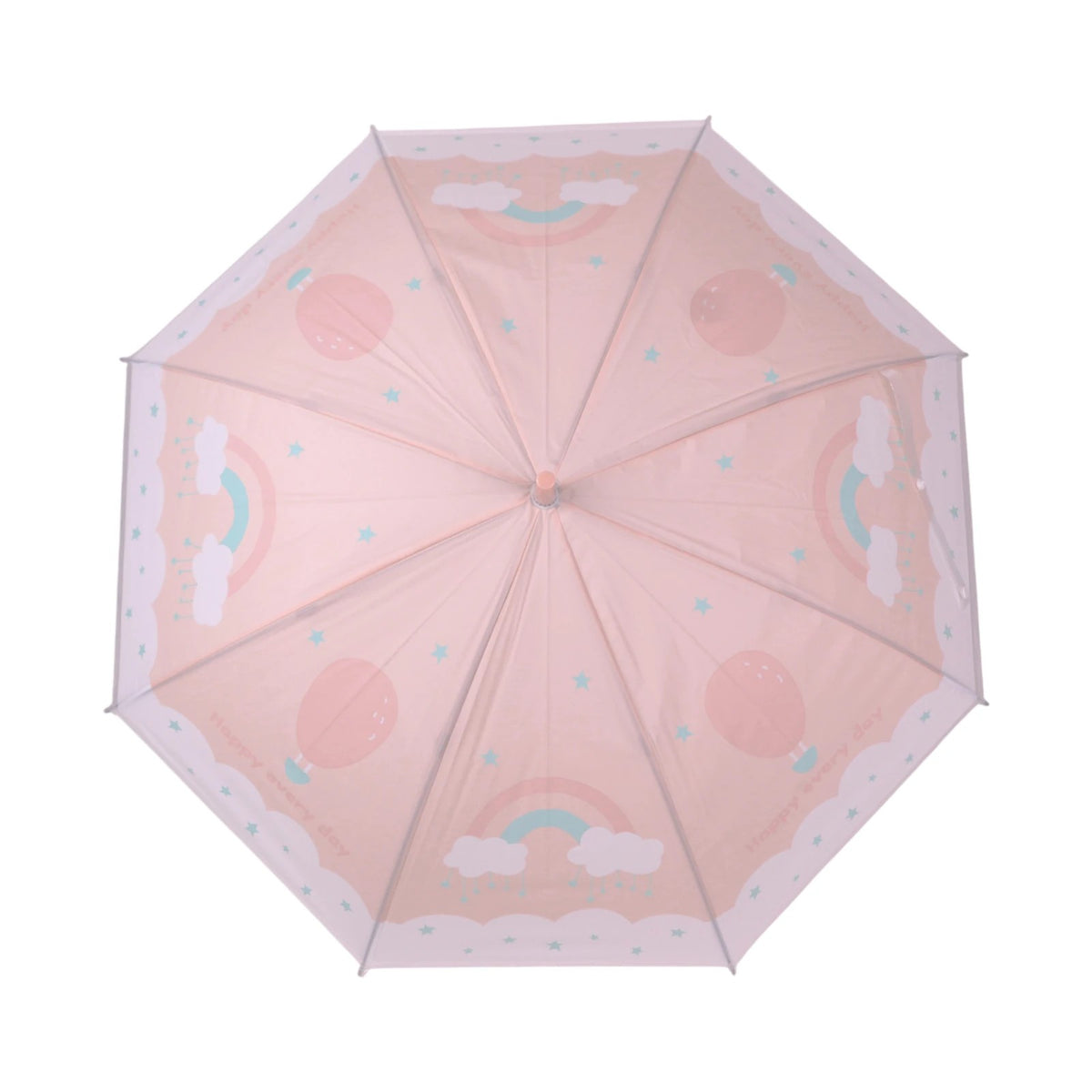 Parapluie Enfant Motifs Fantaisie — Ballons, Arc-en-ciel & Nuages