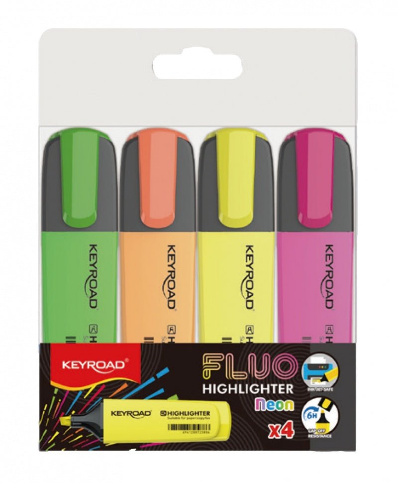 🌈 Keyroad Bright Vibes – L’énergie fluo au bout des doigts ! 💛🧡💗💚 - Librairie Oxford City