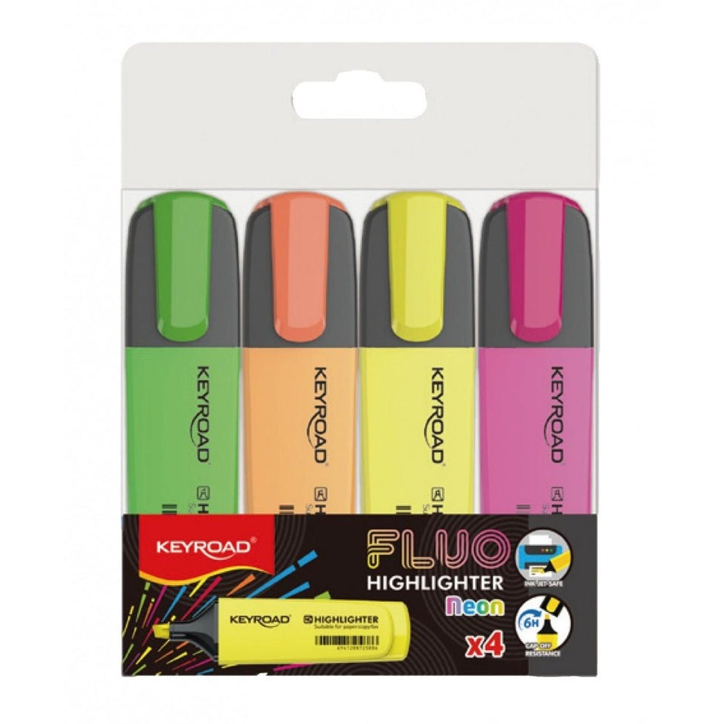 🌈 Keyroad Bright Vibes – L’énergie fluo au bout des doigts ! 💛🧡💗💚 - Librairie Oxford City