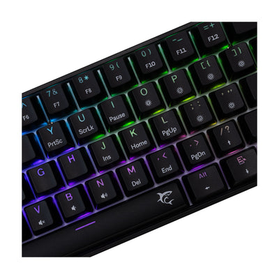 Clavier Mécanique RGB Shinobi - 2 Black White Shark - Librairie Oxford City