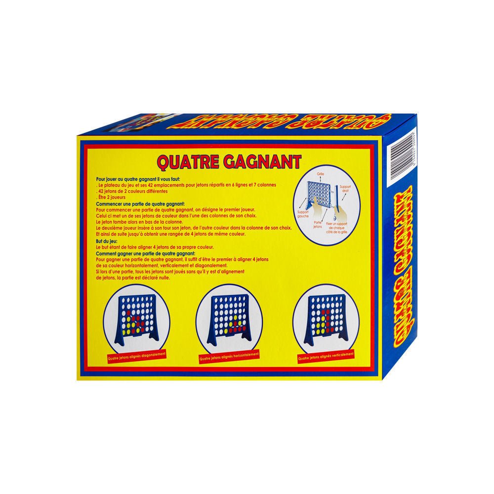 Jeu Connect Four Plastique Enfants 6 - 12 Ans - Librairie Oxford City