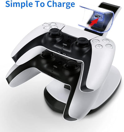 Double station de charge pour manettes Playstation 5 - Librairie Oxford City