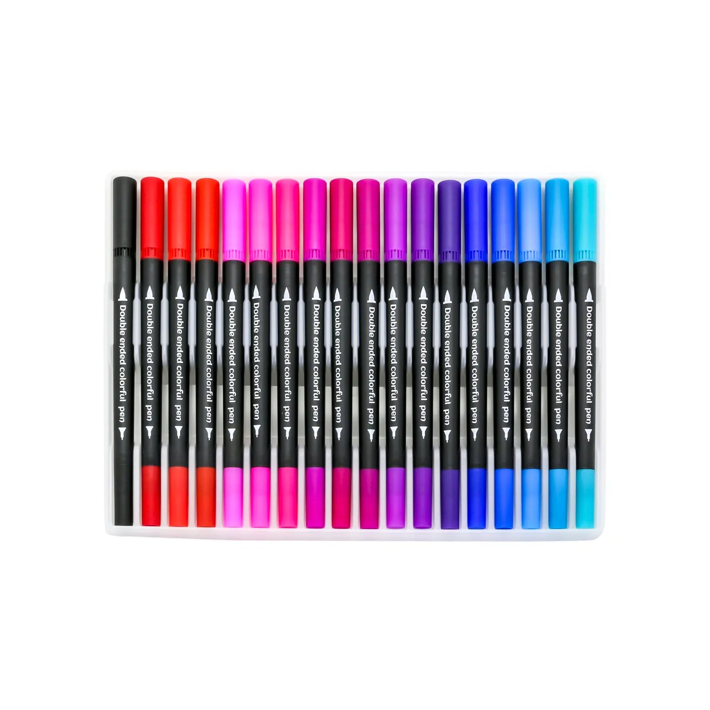 Set de 36 Feutres Double Pointe – Dual Tip Brush Pens - Librairie Oxford City