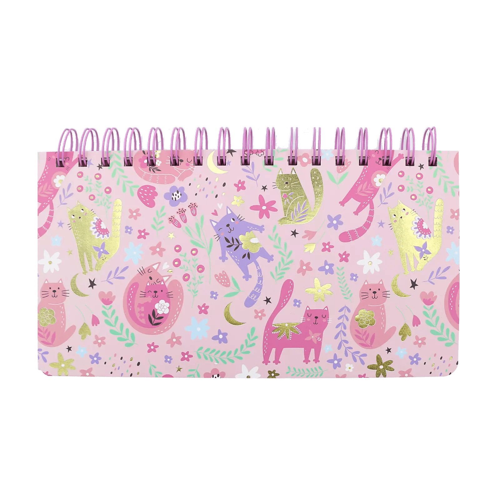 Planificateur Hebdo “Kawaii Cats” – Spirale Rose - Librairie Oxford City