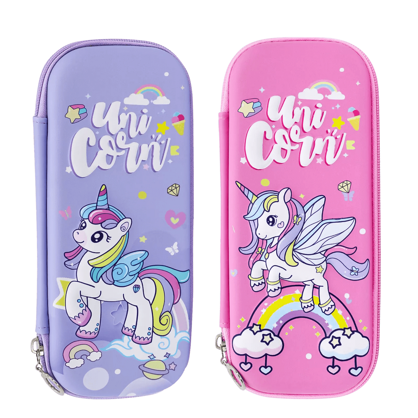 Trousse Licorne Rigide – Unicorn Girl - Librairie Oxford City