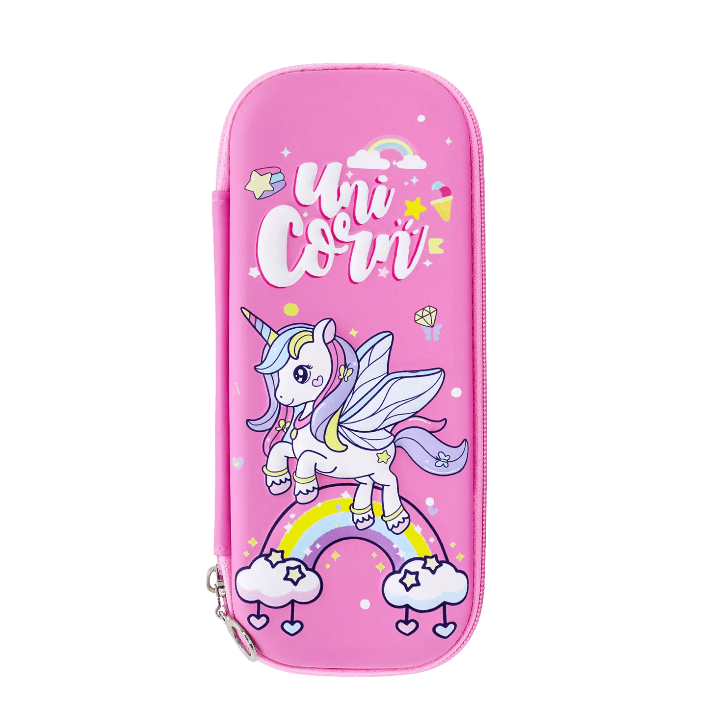 Trousse Licorne Rigide – Unicorn Girl - Librairie Oxford City