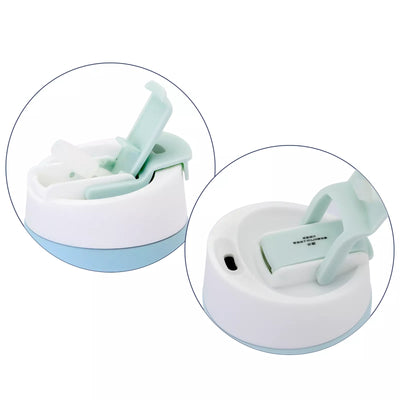 Mug de Voyage Pop - Top 360 ml — Pastel (Bleu / Jaune) - Librairie Oxford City