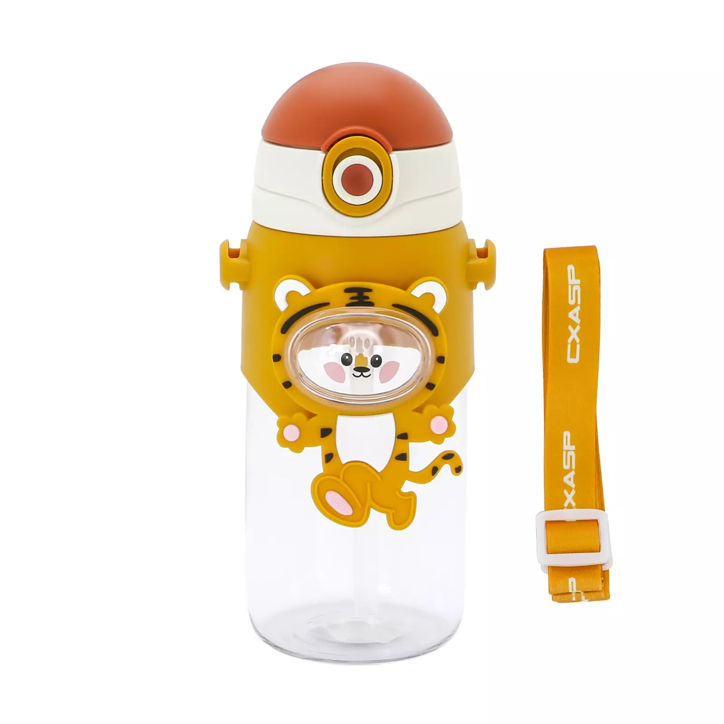 Gourde Enfant 3D Pop - Top avec Sangle — Tigre / Lapin / Éléphant - Librairie Oxford City