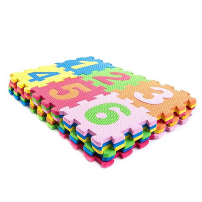 Tapis Puzzle en Mousse EVA (6 pièces) – Chiffres 1 à 9 – Jeu d’Éveil Éducatif pour Enfants (3+) - Librairie Oxford City