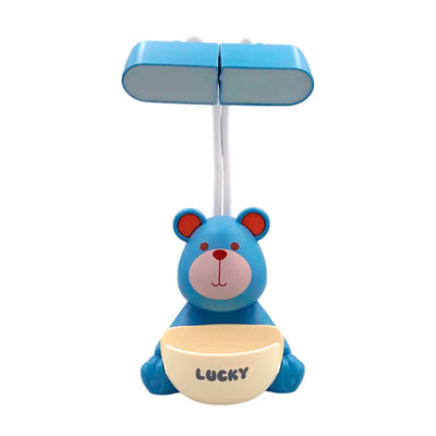 Lampe de Bureau Multifonction 3 - en - 1 🐻✨ – Taille - crayon + Porte - crayons + Lampe LED - Librairie Oxford City