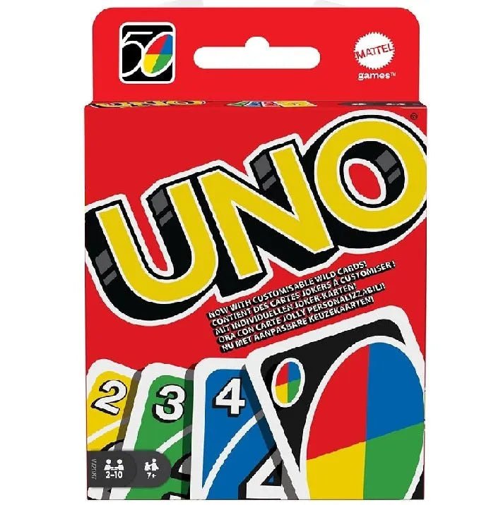 Uno Jeu De Carte Cartonnée - Librairie Oxford City