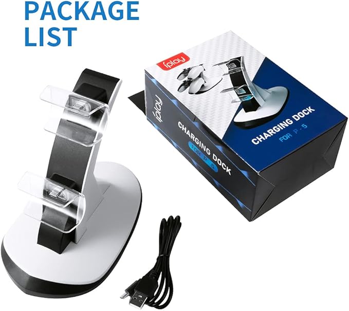 Double station de charge pour manettes Playstation 5 - Librairie Oxford City