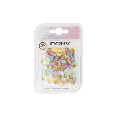 Punaise de Bureau Pastel Bachang – Boîte de 50 - Librairie Oxford City