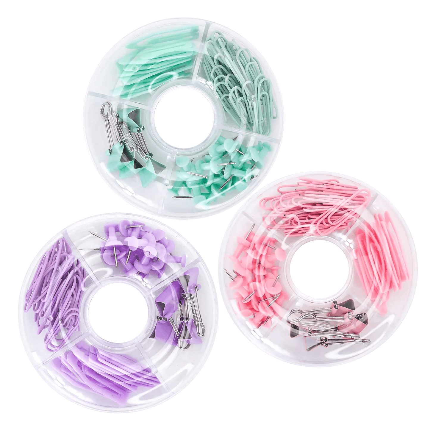 Set d’Accessoires de Bureau Pastel – 64 pièces - Librairie Oxford City