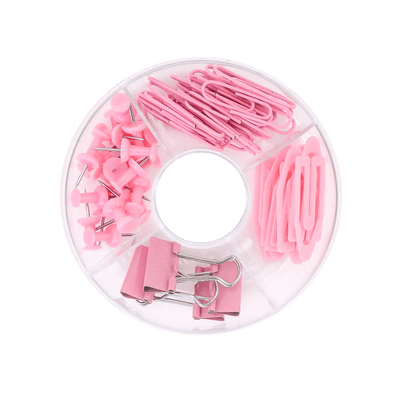 Set d’Accessoires de Bureau Pastel – 64 pièces - Librairie Oxford City