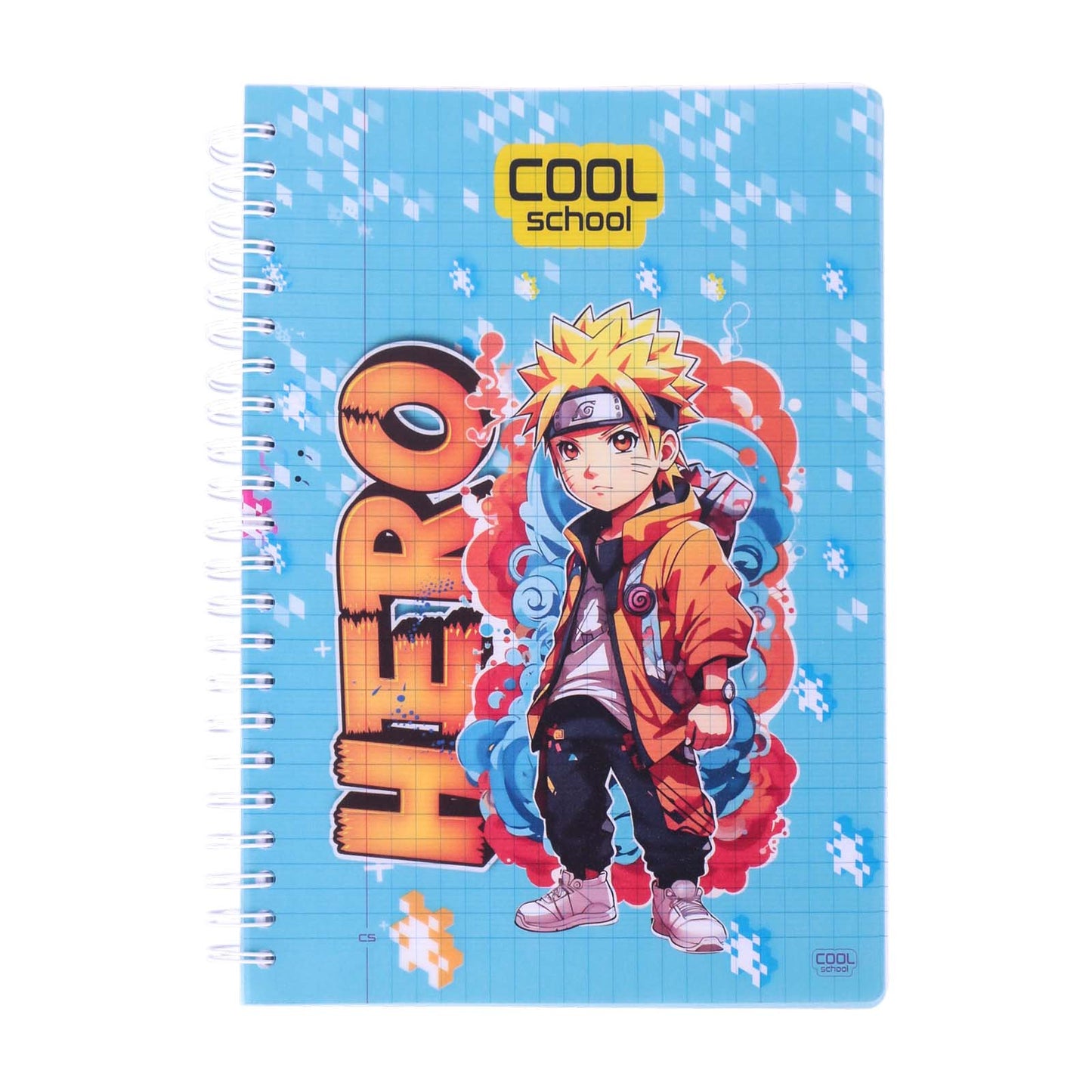 Cool School - Cahier à Spirale 400 Pages Grand Format 70g - Librairie Oxford City