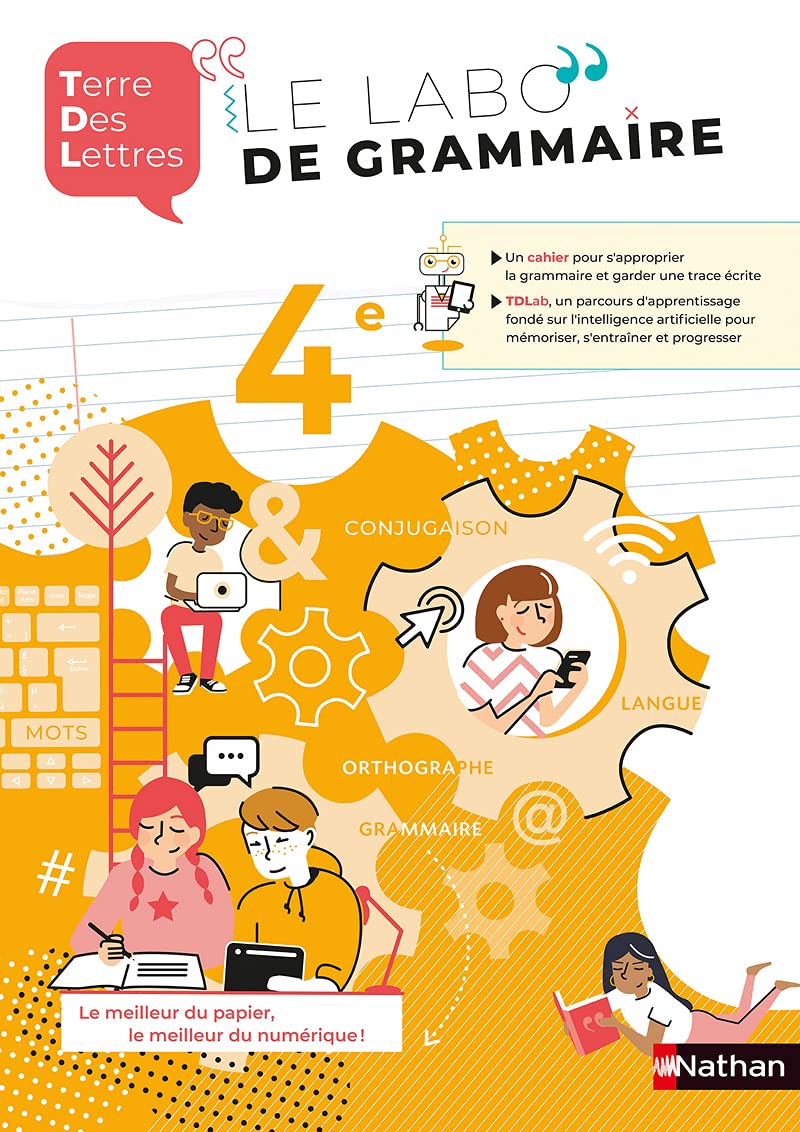 Le Labo de grammaire 4e - Terre des Lettres Broché - Librairie Oxford City