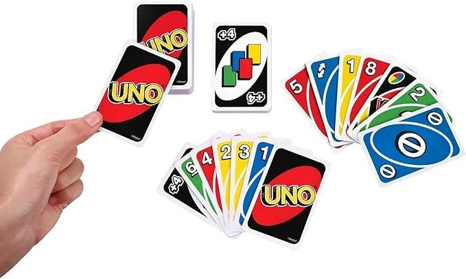 Uno Jeu De Carte Cartonnée - Librairie Oxford City