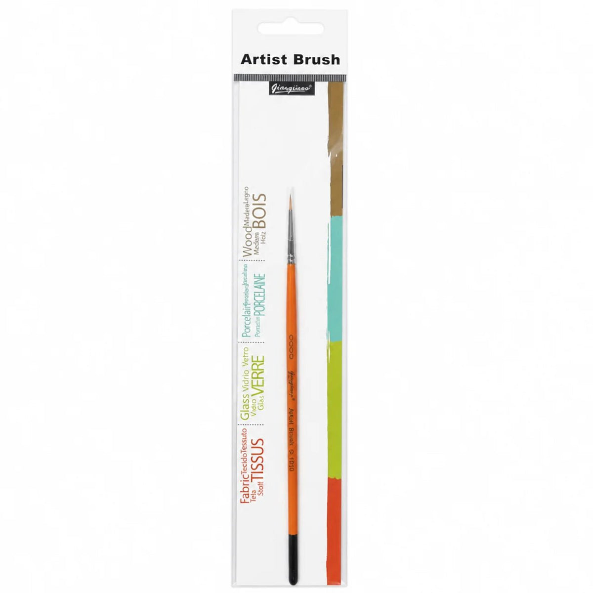 Giangrosso - Pinceau Rond N.0 — Manche Bois - Librairie Oxford City