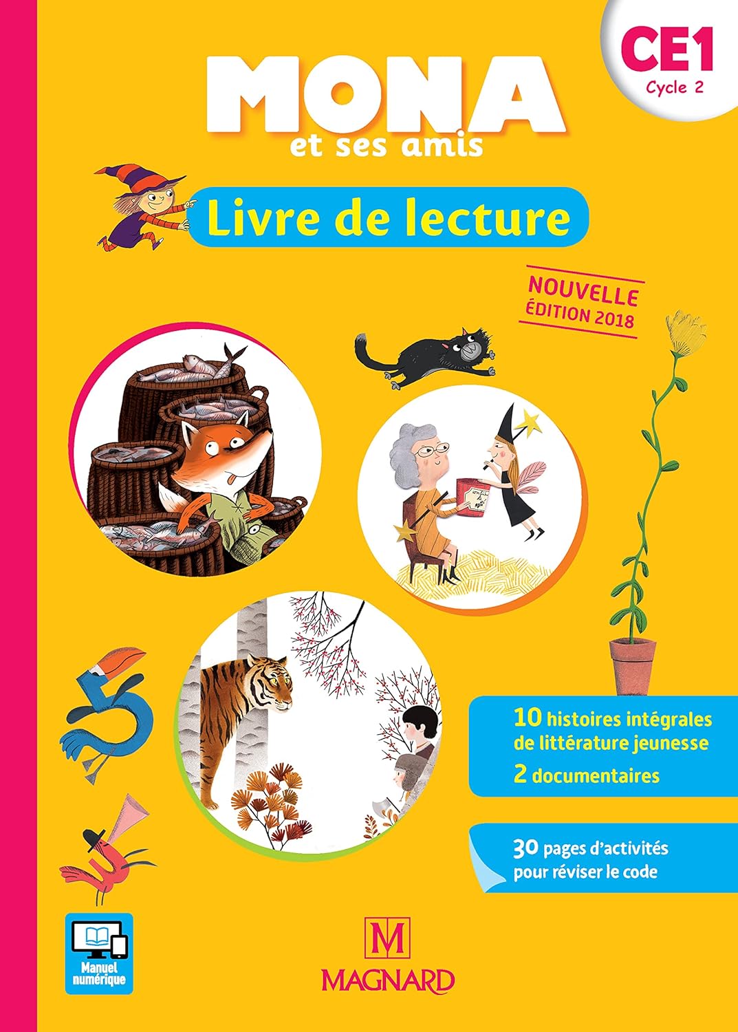 Mona et ses amis CE1 (2018) - Manuel de l'élève - Librairie Oxford City