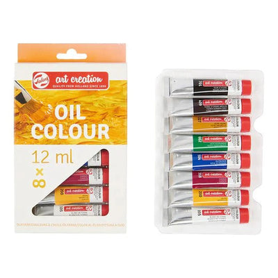 Set de Peinture à l’Huile – Talens Art Creation – 8 Tubes de 12 ml - Librairie Oxford City