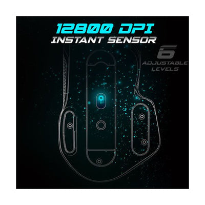 Souris d'ordinateur - Filaire - Gamer - Programmable - Rétroéclairé - Spirit of Gamer - PRO M5 - Librairie Oxford City