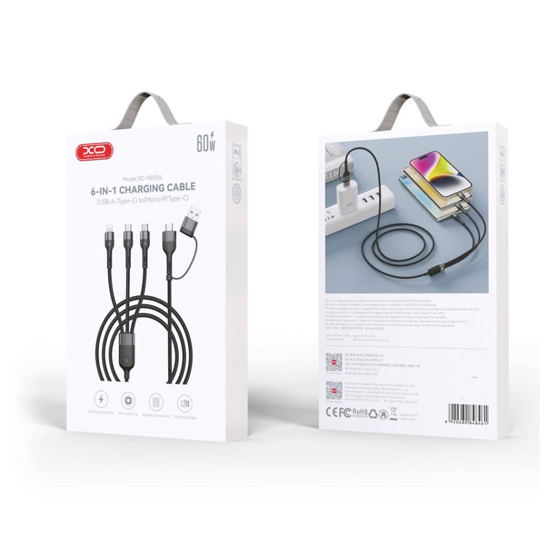 Câble XO - NB254 6 en 1 - Librairie Oxford City