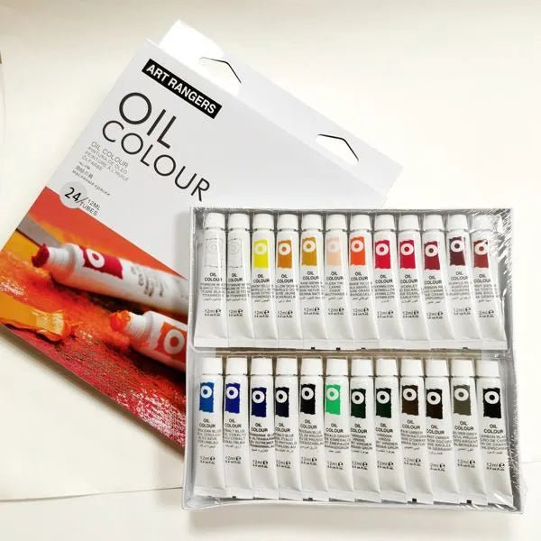 Huile Art Rangers 24 Tubes 12ml - Librairie Oxford City