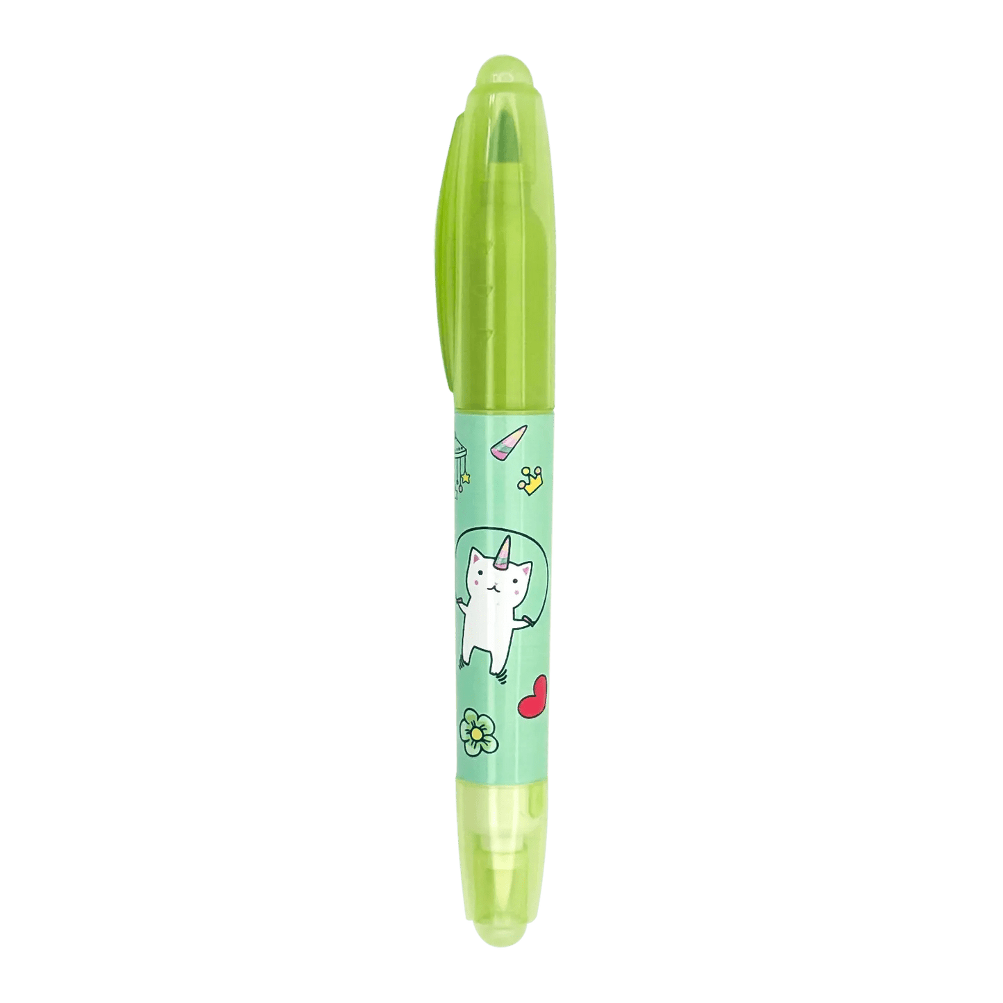 MAPED ✨ Fluo Peps 2 - en - 1 Licorne 🐱 Chat – Surligneur & Effaceur Magique 🌈💫 - Librairie Oxford City