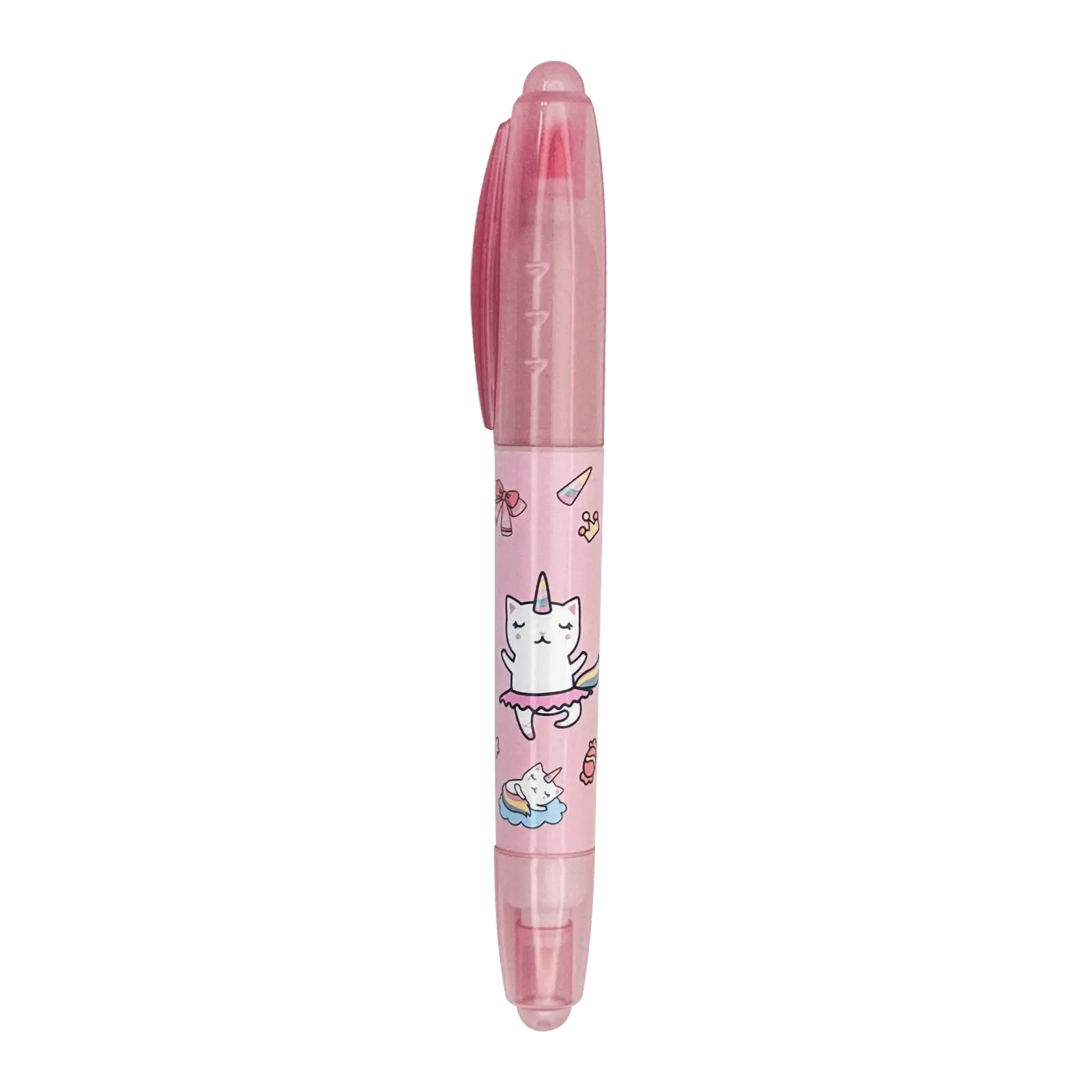 MAPED ✨ Fluo Peps 2 - en - 1 Licorne 🐱 Chat – Surligneur & Effaceur Magique 🌈💫 - Librairie Oxford City