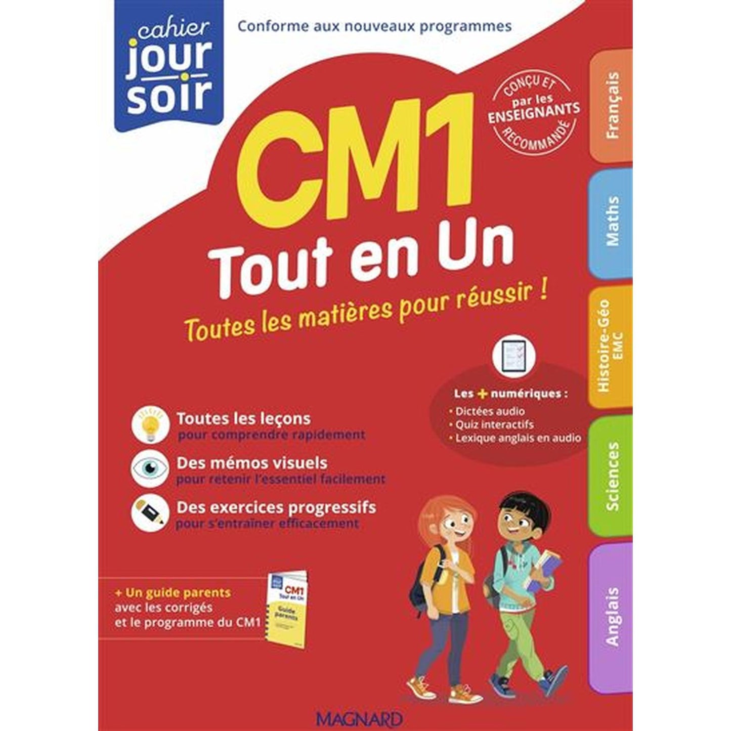 Tout en un CM1 - Toutes les matières pour réussir - Librairie Oxford City