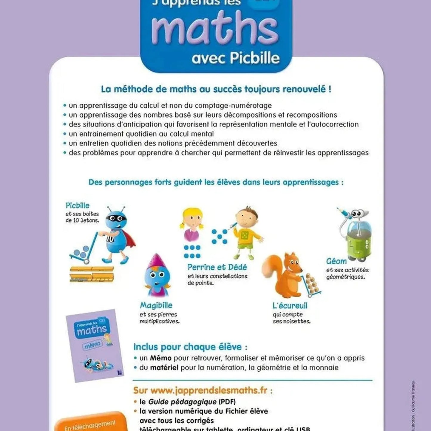 J'apprends les maths CE1 - Fichier en 2 volumes - Librairie Oxford City