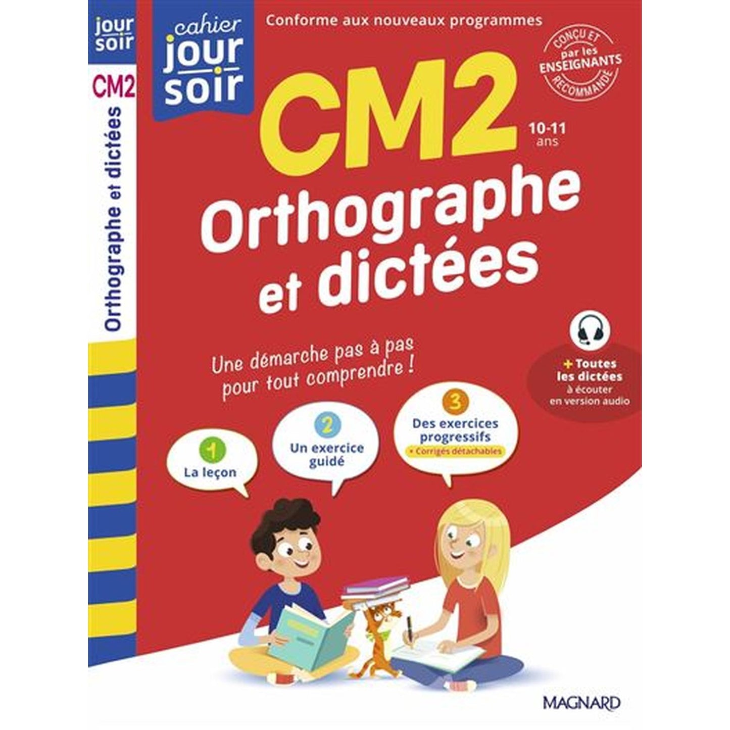 Orthographe et dictées CM2 - Cahier Jour Soir - Librairie Oxford City
