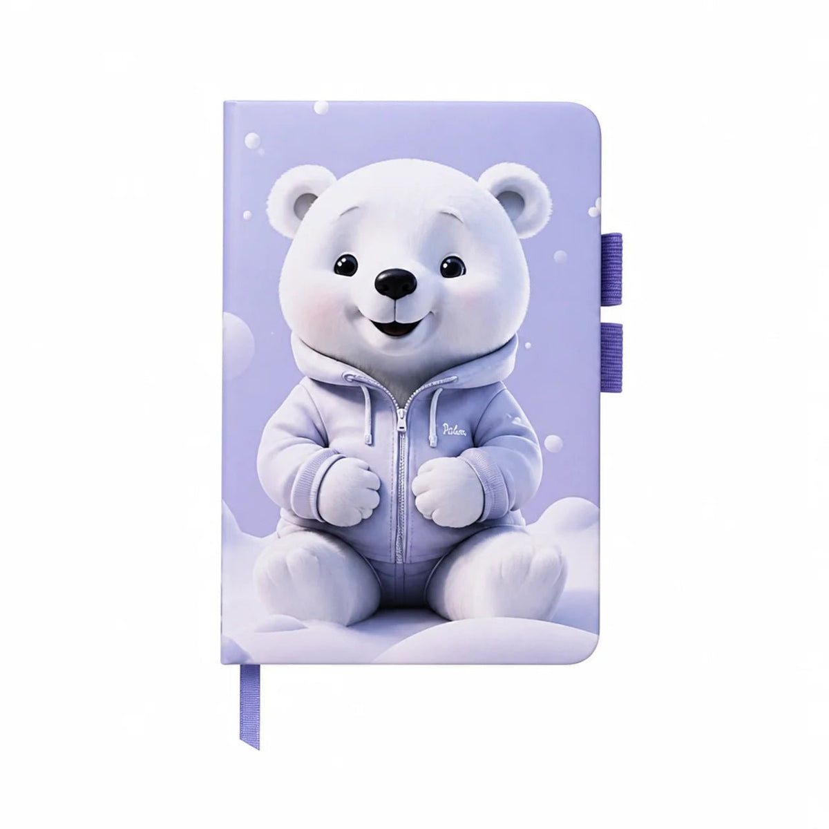 ForYou - Carnet de Notes A5 Polar Violet avec Élastique et Marque-Page - Librairie Oxford City