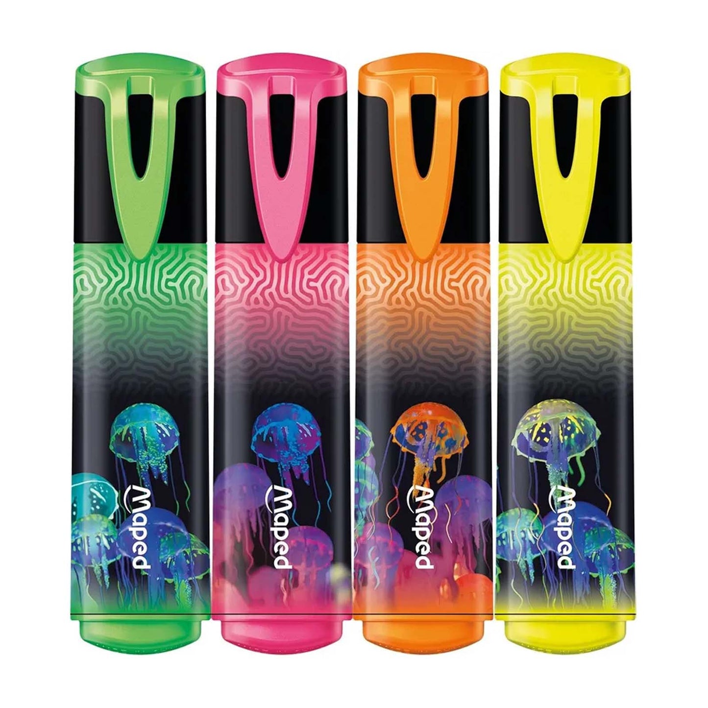 Maped Deepsea Paradise - 4 Surligneurs en blister - Librairie Oxford City