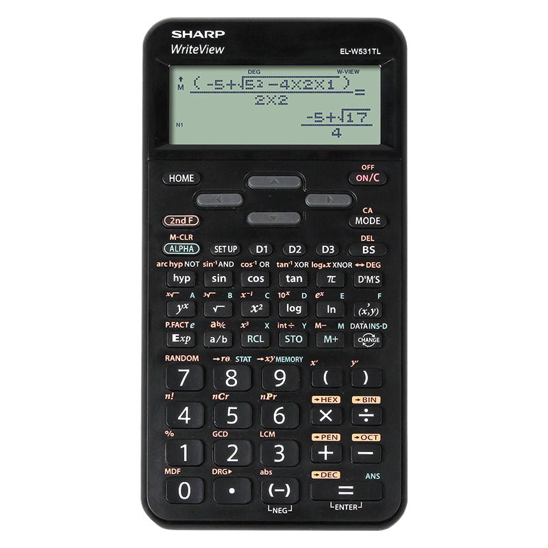 Calculatrice Scientifique Sharp EL - W531TH - Librairie Oxford City