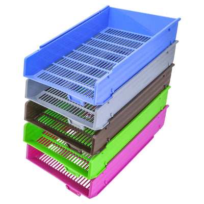 Bac à courrier empilable en plastique – A4 - Librairie Oxford City