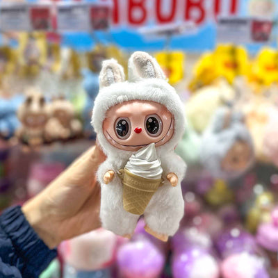 🐰🍔 Peluche Monster Bunny – Édition Burger & Glace 🍦 - Librairie Oxford City