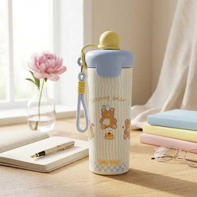 Mug thermos inox kawaii tasse café animaux couvercle bille Oxford City Tunisie