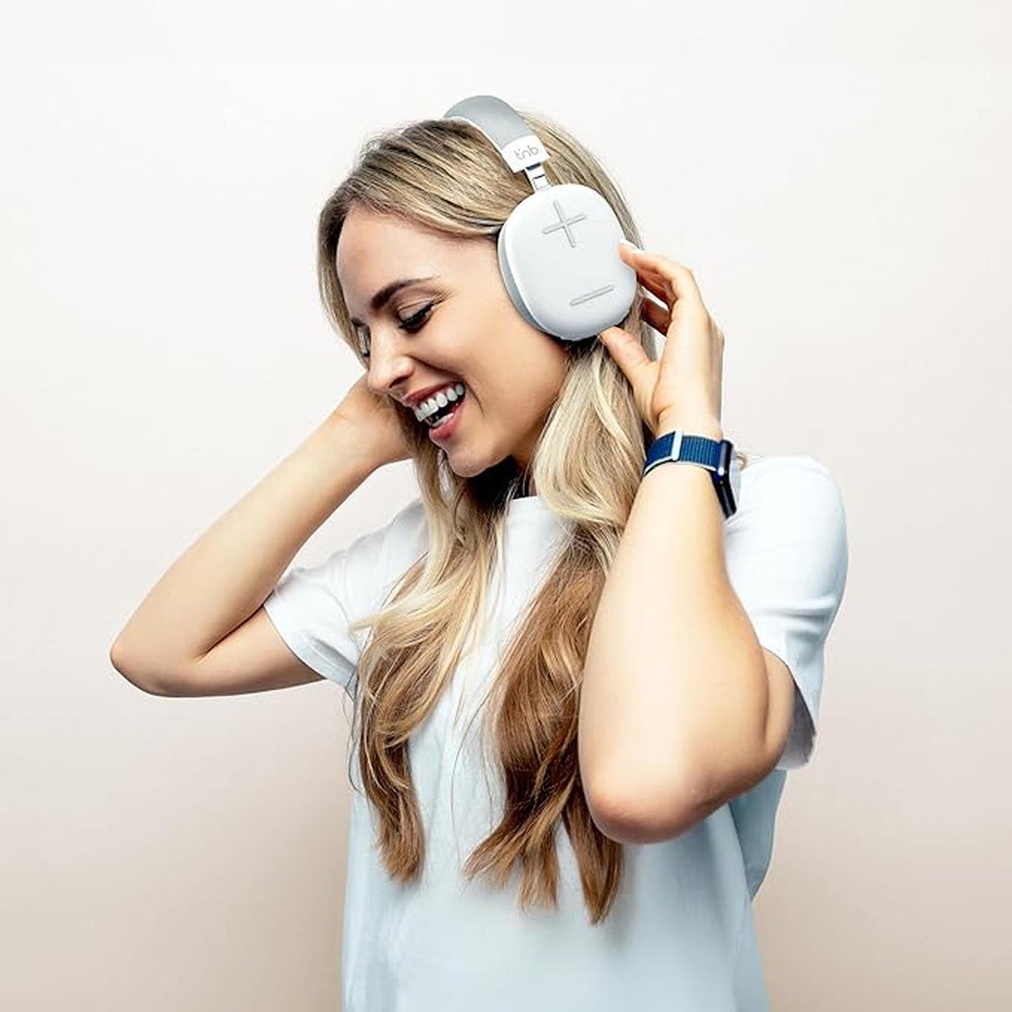 Casque Sans Fil TNB Bounce Max CBBOUNCE2WH Mega Bass - Blanc - Librairie Oxford City