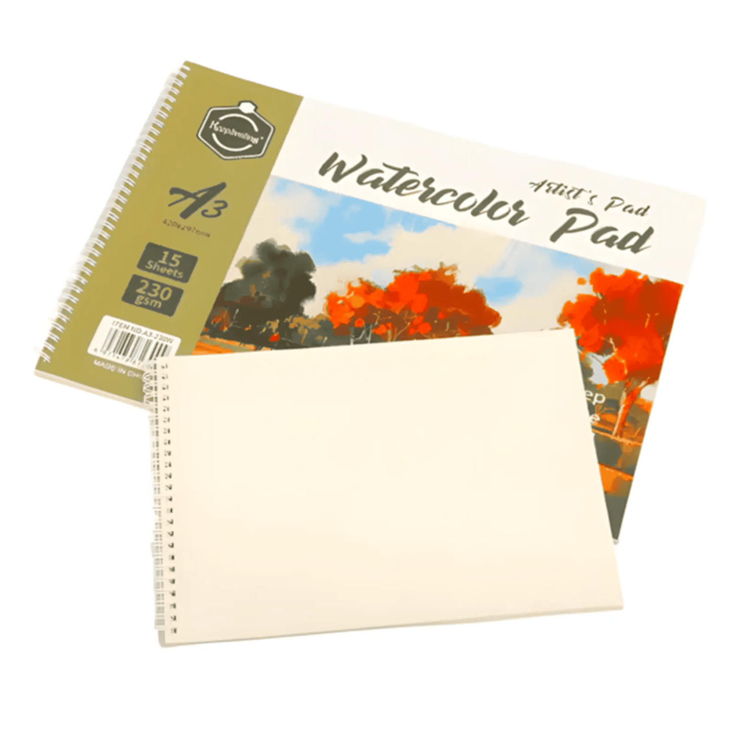 Bloc Aquarelle A3 – 230 g - Librairie Oxford City