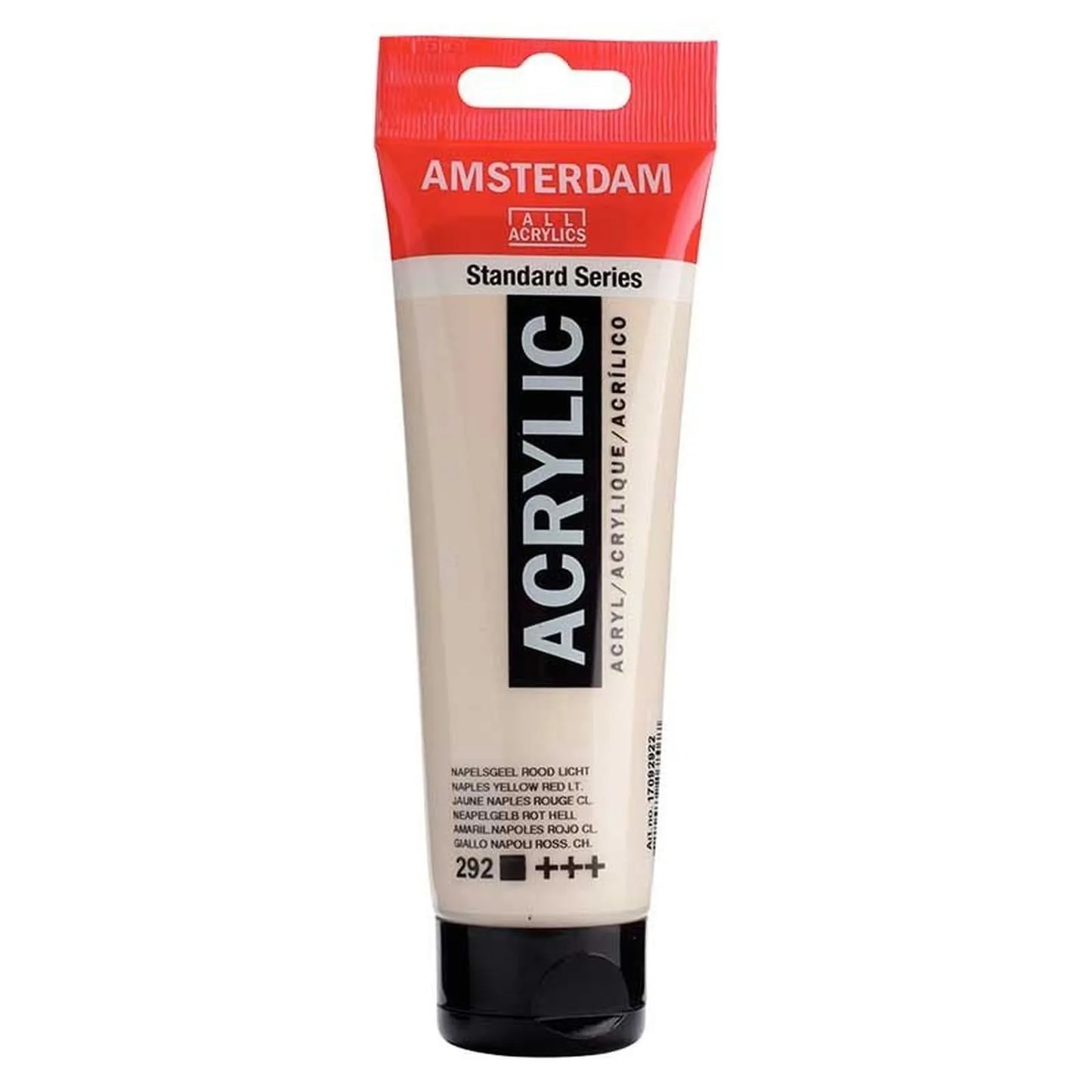 Acrylique Amsterdam 120 ml - Jaune Naples Rouge Clair - Librairie Oxford City