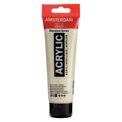 Acrylique Amsterdam 120 ml - Jaune Naples Vert - Librairie Oxford City