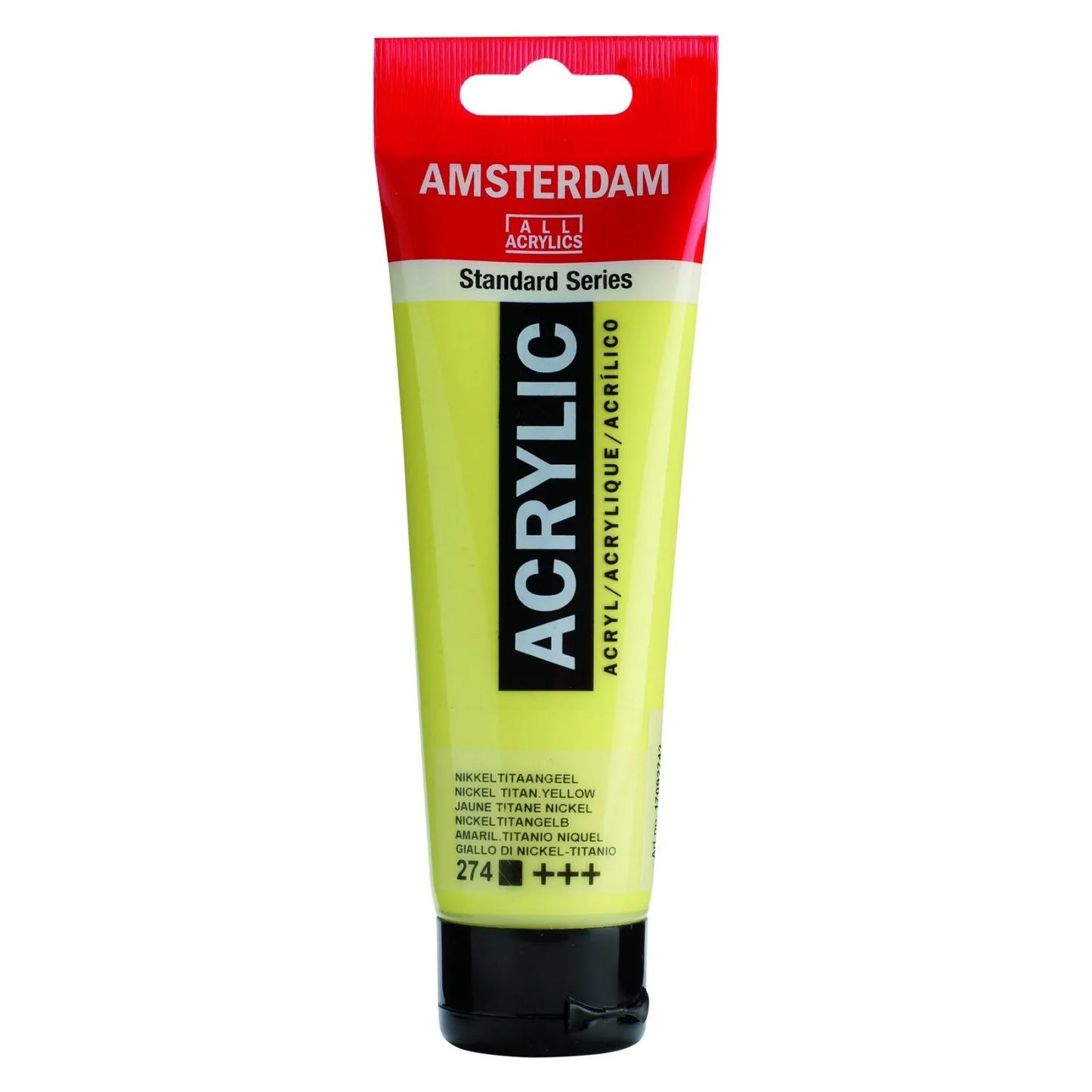 Acrylique Amsterdam 120 ml - Jaune Titane Nickel - Librairie Oxford City